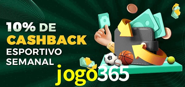 10% de bônus de cashback na jogo365